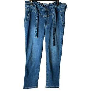 KUT from the Kloth Reese High Rise Ankle Straight Leg 12